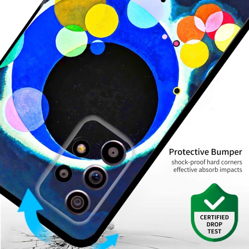 Compatible avec les étuis en silicone Cute Art pour Galaxy A52 5G 4G/A52S 5G de Samsung et Design Lightweight Cool