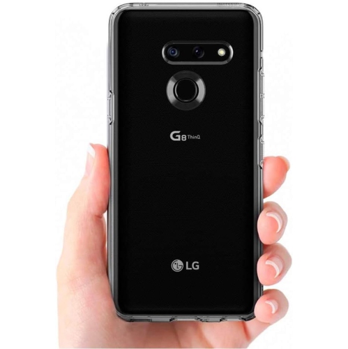 [Clear] Case for LG G8 ThinQ, Soft Slim Fit Shockproof TPU Lightweight Thin Transparent Cover