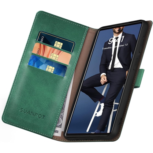 Pour Google Pixel 6 5G étui portefeuille anti-RFID porte-carte de crédit, étui pour téléphone en cuir pu Flip Book antichoc