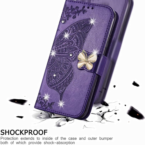 Pour Xiaomi Redmi 12 4G, étui portefeuille à rabat en cuir pu à motif floral texturé avec fente pour carte