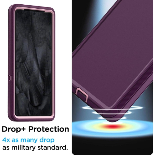 for Google Pixel 8 Pro Case Heavy Duty, Shockproof Drop Protective Rugged Tough Durable Cell Phone Cover