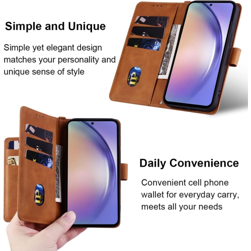 Phone Case for Samsung Galaxy A14 5G with Credit Card Holder and PU Leather Protective,Flip Stand Cover