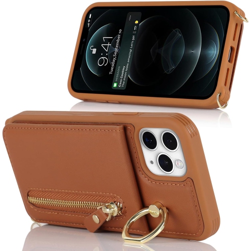 iPhone 11 Pro Case for Women with Card Holder, iPhone 11 Pro Phone Case with Strap,Crossbody Lanyard Cases