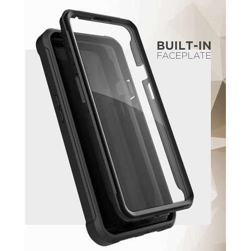 Falcon Armor Designed for OnePlus 9 Case with Screen Protector, Protective Full Body Cover with Built-in Screen
