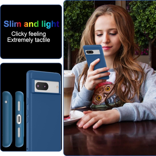 Étui en silicone pour Pixel 7, étui de téléphone léger ultramince conçu pour le Pixel 7 5G 2022 de Google