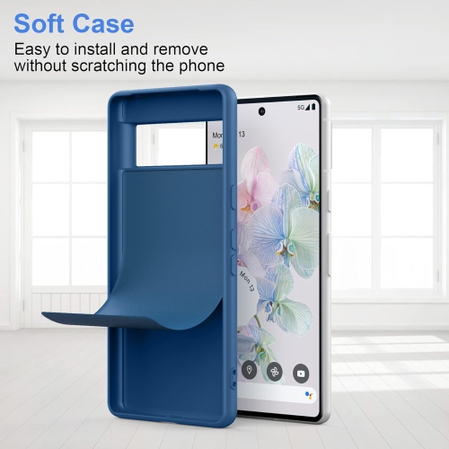 Étui en silicone pour Pixel 7, étui de téléphone léger ultramince conçu pour le Pixel 7 5G 2022 de Google