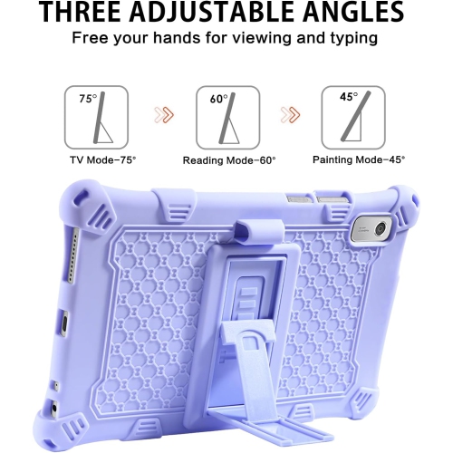 Tablet Case for Lenovo Tab M9 9.0 inch 2023(TB-310FU) Adjustable Stand Kids Friendly Soft Silicone Shockproof