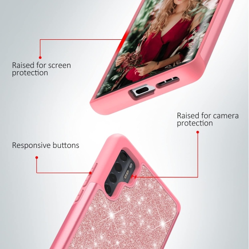 Sparkling Glitter Bling Phone Case Compatible with TCL 20 Pro 5G