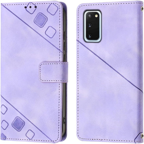 S20 Case Wallet,for Samsung S20 Case,[Card Holder Slots][Wrist Strap][Kickstand] TPU Interior S20 Phone Case