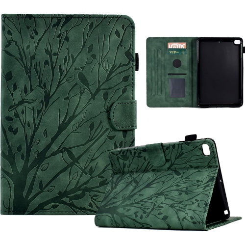 Case for iPad 2017/2018/iPad Air/iPad Air 2, Premium PU Leather Flip Folio Stand Cover with [Multi-Angle