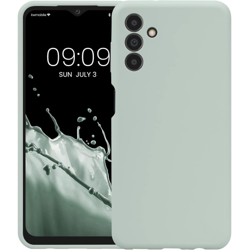 Case Compatible with Samsung Galaxy A04s Case - Slim TPU Silicone Phone Cover - Soft Touch Finish - Cool Mint