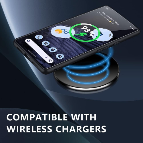 Étui antichoc mince double couche de protection contre les chutes pour Pixel 7 Pro de Google, boîtier complet, dos rigide robuste pour PC