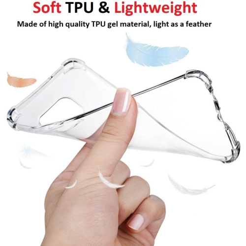 [Clear Bumper] Étui pour Samsung Galaxy S7 Edge, antichoc [renforcées] TPU Crystal léger