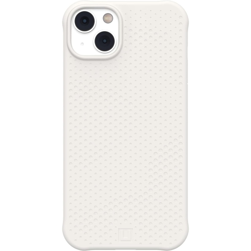 [U] by UAG Designed for iPhone 14 Plus Case White Marshmallow 6.7" Dot Built-in Magnet Compatible with MagSafe Charging