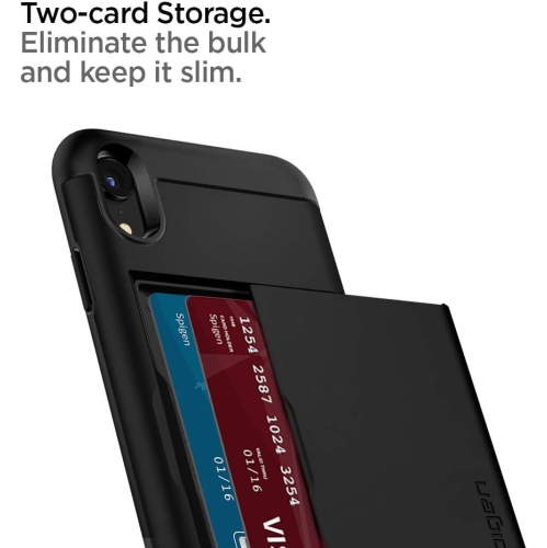 Slim Armor CS Designed for iPhone XR Case, [Mil-Grade Certified with Air Cushion Technology, Dual-Layer,