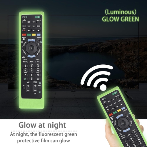 Protective Silicone Remote Case for Sony RMT-TX102U RMF-TX200U RMT-TX200U RMF-TX300U Smart Android TV Voice Remote