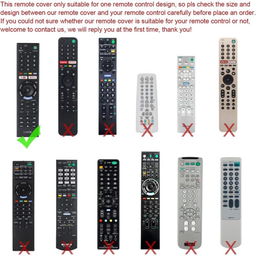 Protective Silicone Remote Case for Sony RMT-TX102U RMF-TX200U RMT-TX200U RMF-TX300U Smart Android TV Voice Remote