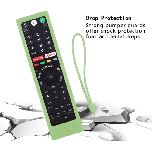 Protective Silicone Remote Case for Sony RMT-TX102U RMF-TX200U RMT-TX200U RMF-TX300U Smart Android TV Voice Remote