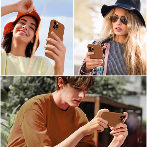 for iPhone 14 Pro Case with Screen Protector - Upgraded Camera Lens Protector - Soft Full Coverage Liquid