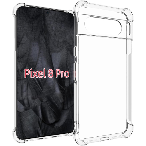 for Google Pixel 8 Pro Case Compatible with Google Pixel 8 Pro Phone Case Cover [Clear Ring Support] [Shockproof