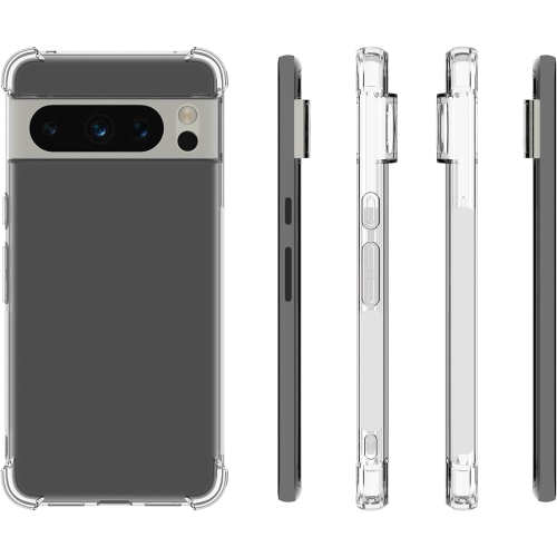 for Google Pixel 8 Pro Case Compatible with Google Pixel 8 Pro Phone Case Cover [Clear Ring Support] [Shockproof