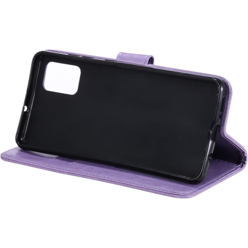 Couverture pour téléphone Mandala pour Galaxy A51 4G de Samsung, étui à rabat ultramince avec fente pour carte, fermeture magnétique, gaufrage