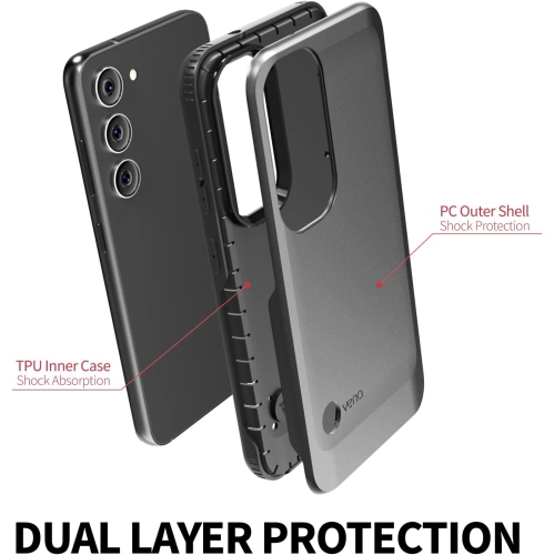 Outcross for Samsung Galaxy S23 Case, Military Grade Drop Protection, Dual Layer Shockproof Protective Phone Case