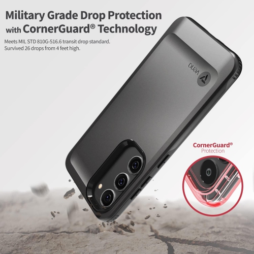 Outcross for Samsung Galaxy S23 Case, Military Grade Drop Protection, Dual Layer Shockproof Protective Phone Case