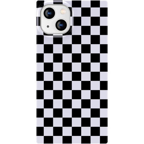 UNKNOWN  Square Case Compatible With Iphone 14 Plus - Slim, Glossy, Geometric Patterns, Shapes & Lines, Easy to Hold