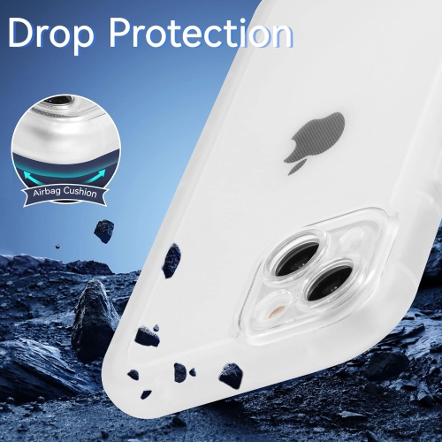 Case for iPhone 14 Plus,Clear Mobile Phone Case Soft TPU Silicone Case Non-Yellowing Crystal Case