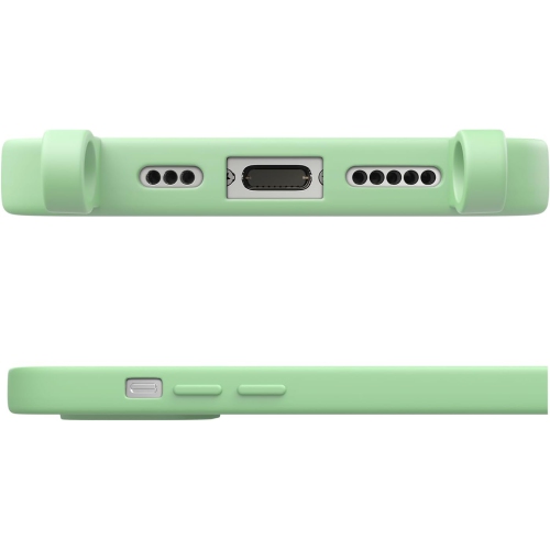 Étui à bandoulière pour iPhone 15 avec cordon, corde ajustable, étui souple en silicone liquide pour iPhone 15 6,1