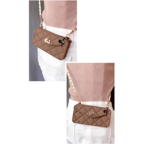 Wallet Case Compatible with iPhone 14 Pro, Cute Light Luxury Bag Design, Purse Flip Card Pouch Cover Soft