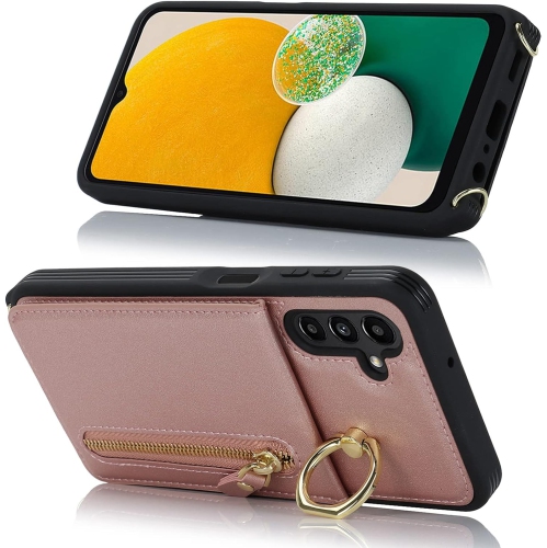 Samsung Galaxy A13 5G Phone Case for Women with Card Holder,Samsung A13 Case Wallet Crossbody Lanyard