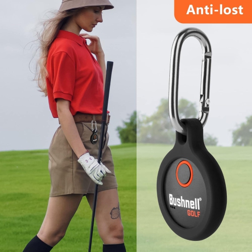Case for Bushnell Wingman GPS Speaker Button Silicone Protective Cover Holder with Carabiner