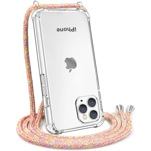 UNKNOWN  Crossbody Case for Iphone 11 Pro 5.8" [ With Adjustable Lanyard Phone Strap ] Shockproof Phone Case for Iphone