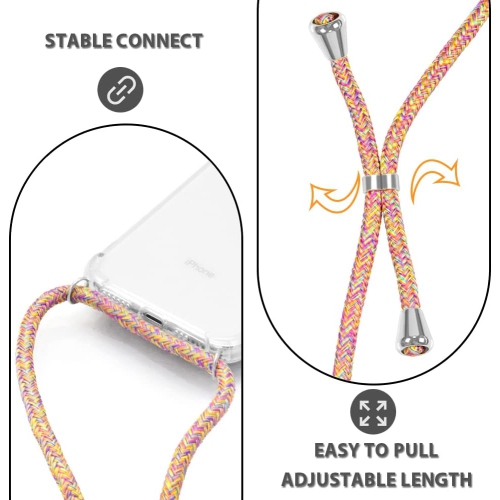 Crossbody Case for iPhone 11 Pro 5.8" [ with Adjustable Lanyard Phone Strap ] Shockproof Phone Case for iPhone