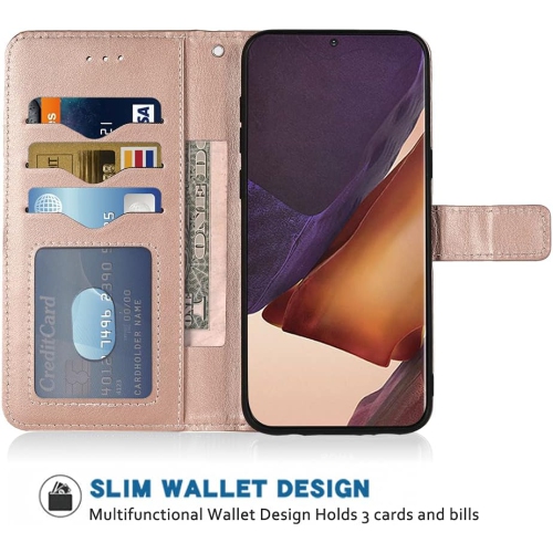 Compatible with Samsung Galaxy Note 20 Ultra Glaxay Note20 Plus 5G Wallet Case and Leather Flip Card Holder Cell Phone