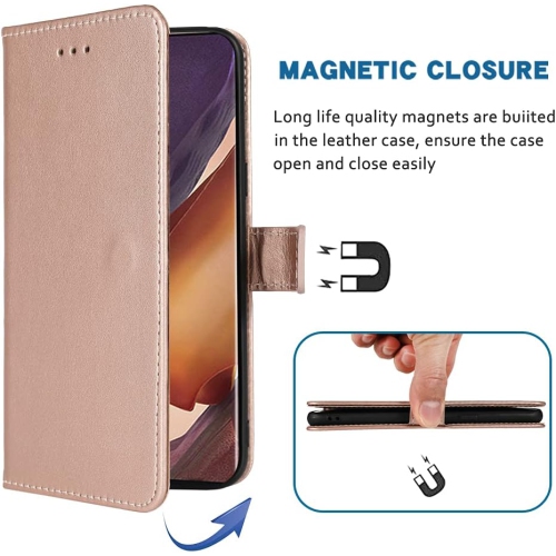 Compatible with Samsung Galaxy Note 20 Ultra Glaxay Note20 Plus 5G Wallet Case and Leather Flip Card Holder Cell Phone