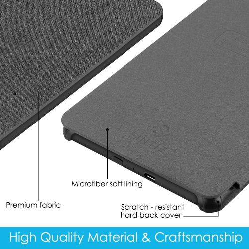 Slimshell Case for Kindle Paperwhite - Premium Lightweight PU Leather Cover