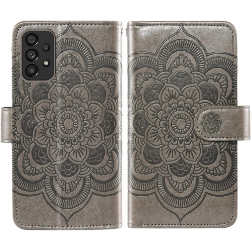 Compatible with Samsung Galaxy A52/A52S 5G Wallet Case and Tempered Glass Screen Protector Leather Flip Card