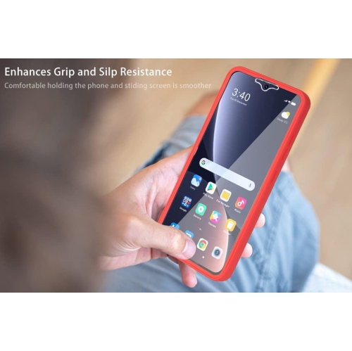 Full Surround Clear Case for Xiaomi 12 Pro, TPU Full Body Protection Shockproof with Screen Protector