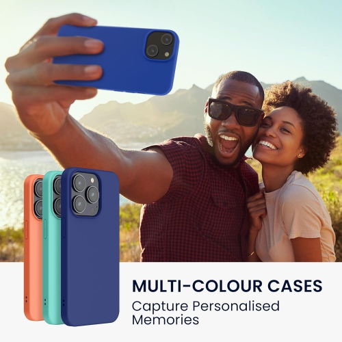 Case Compatible with iPhone 15 Plus Case - Soft Slim TPU Silicone Phone Cover - Baltic Blue