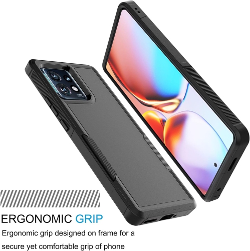 Case for Motorola Edge+ 2023 | Moto Edge Plus 5G UW 2023 | Edge 40 Pro | X40 | XT2301 [Military Grade Drop