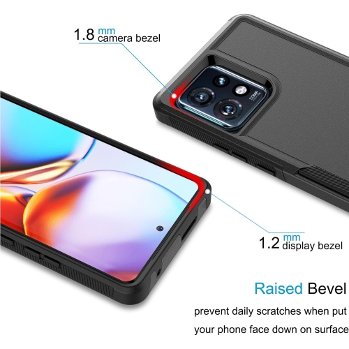 Case for Motorola Edge+ 2023 | Moto Edge Plus 5G UW 2023 | Edge 40 Pro | X40 | XT2301 [Military Grade Drop