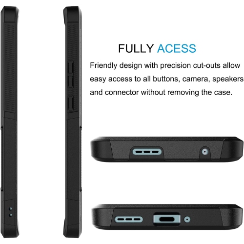 Case for Motorola Edge+ 2023 | Moto Edge Plus 5G UW 2023 | Edge 40 Pro | X40 | XT2301 [Military Grade Drop