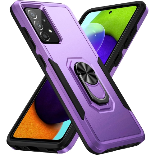 for Samsung Galaxy A52 5G Case Galaxy A52 4G Case with Kickstand Ring Rugged Protective Military Grade