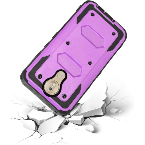 Étui de téléphone pour Moto G7 Play/MotoG7 Optimo XT1952DL/Tmobile Revvlry Cover – cellule de protection hybride antichoc