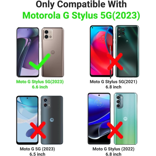 for Moto G Stylus 5G 2023 Case, Slim Soft Shockproof Protective Case for Motorola G Stylus 5G Case 2023,