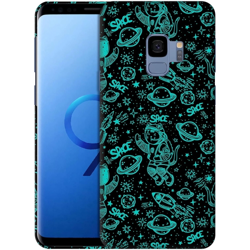 UNKNOWN  - Samsung Galaxy S9 Case, Samsung S9 Case - Space Cat Galaxy Design Printed Cute, Slim & Sleek Plastic Hard
