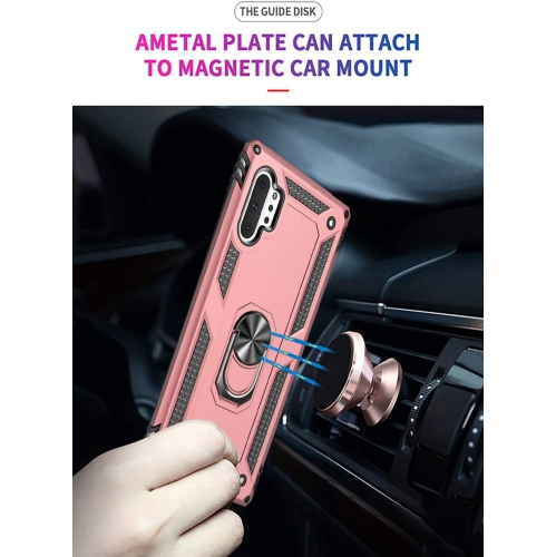 Galaxy Note 10 Plus Case/Samsung Note 10+ Plus Phone Case, [Military Grade] [Metal Ring][Magnetic Support]